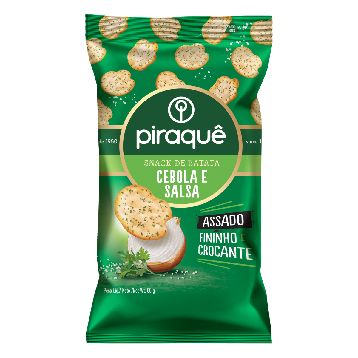 Snack De Batata Piraque 60g