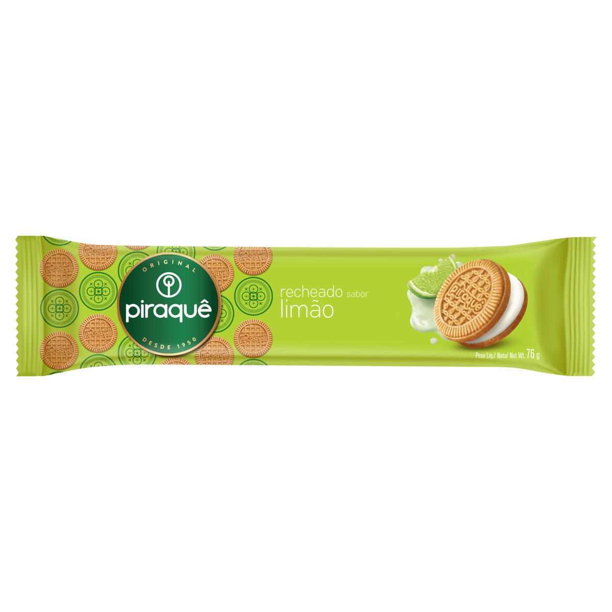 Biscoito Recheado Piraque 85g
