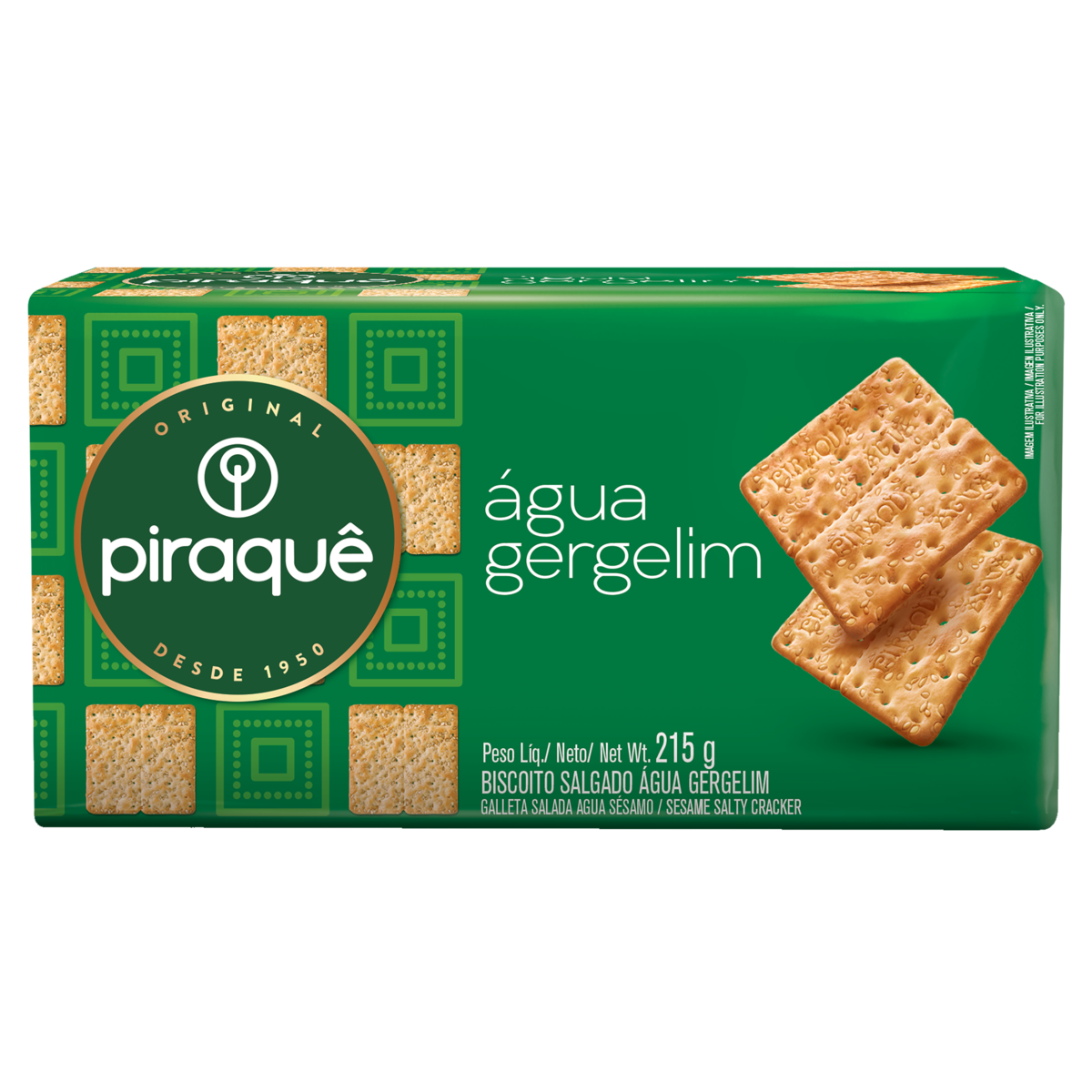 Cream Cracker Piraque 215g
