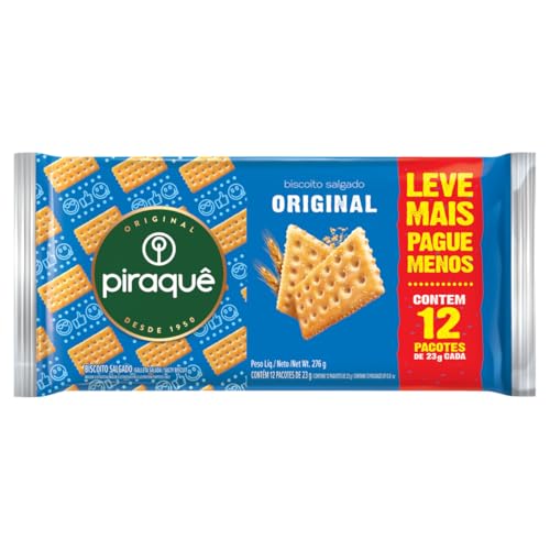 Biscoito Salgado Piraque 276g