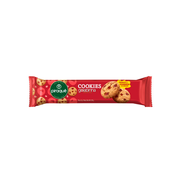 Biscoito Cookies Piraque 100g