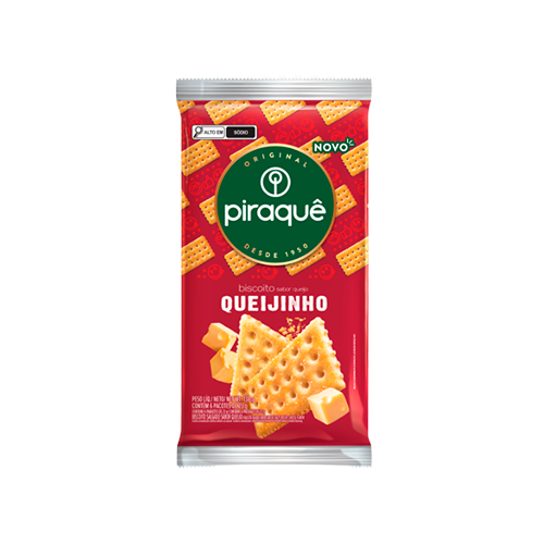 Biscoito Salgado Piraque 138g