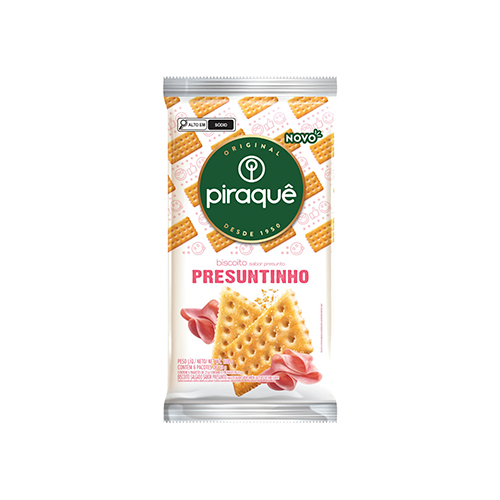 Biscoito Salgado Piraque 138g
