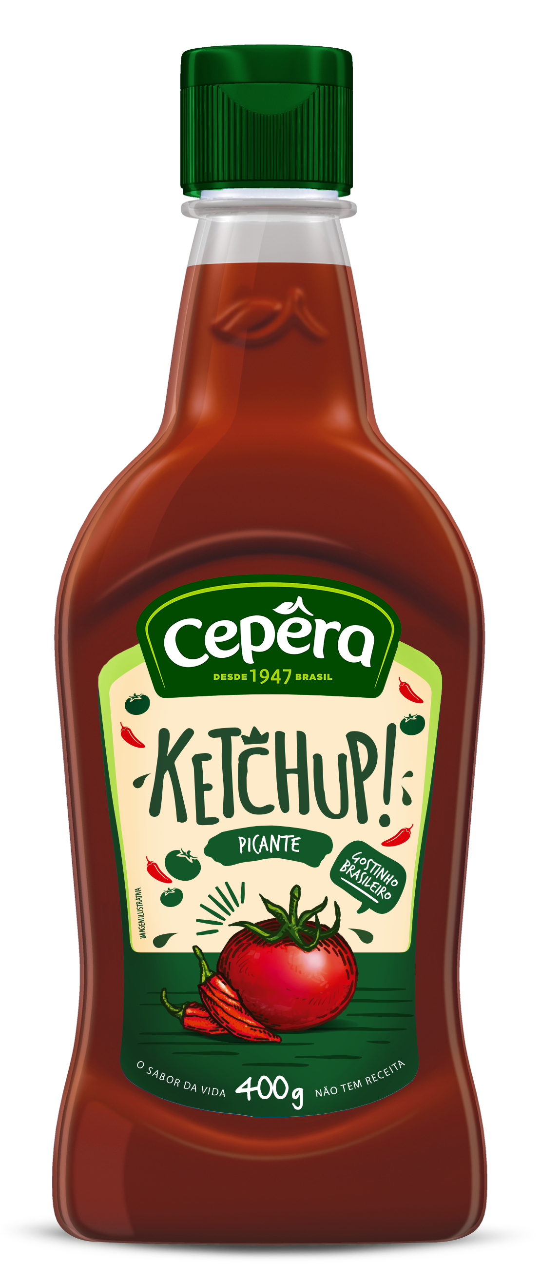Ketchup Sabores Cepera 400g