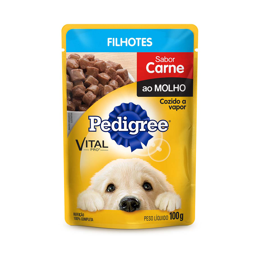 Racao Filhote Pedigree Sc 100g