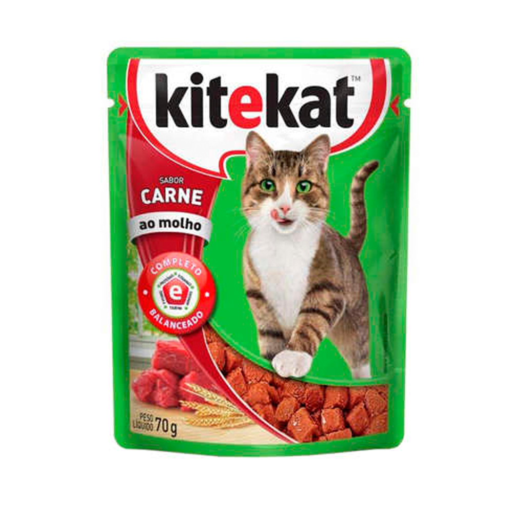 Racao Gato Kitekat Sc 70g