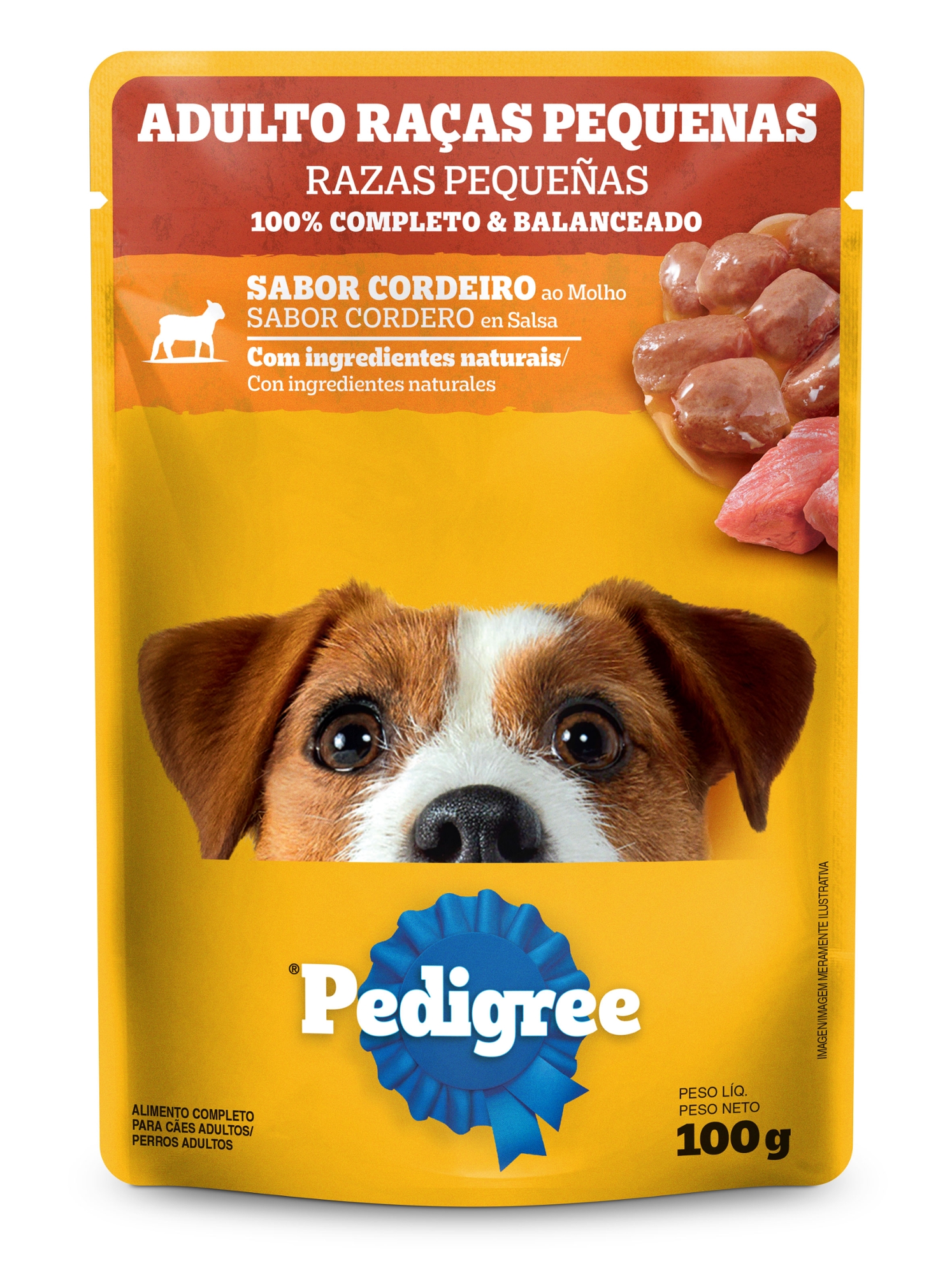 Racao Adulto Pedigree Sc 100g