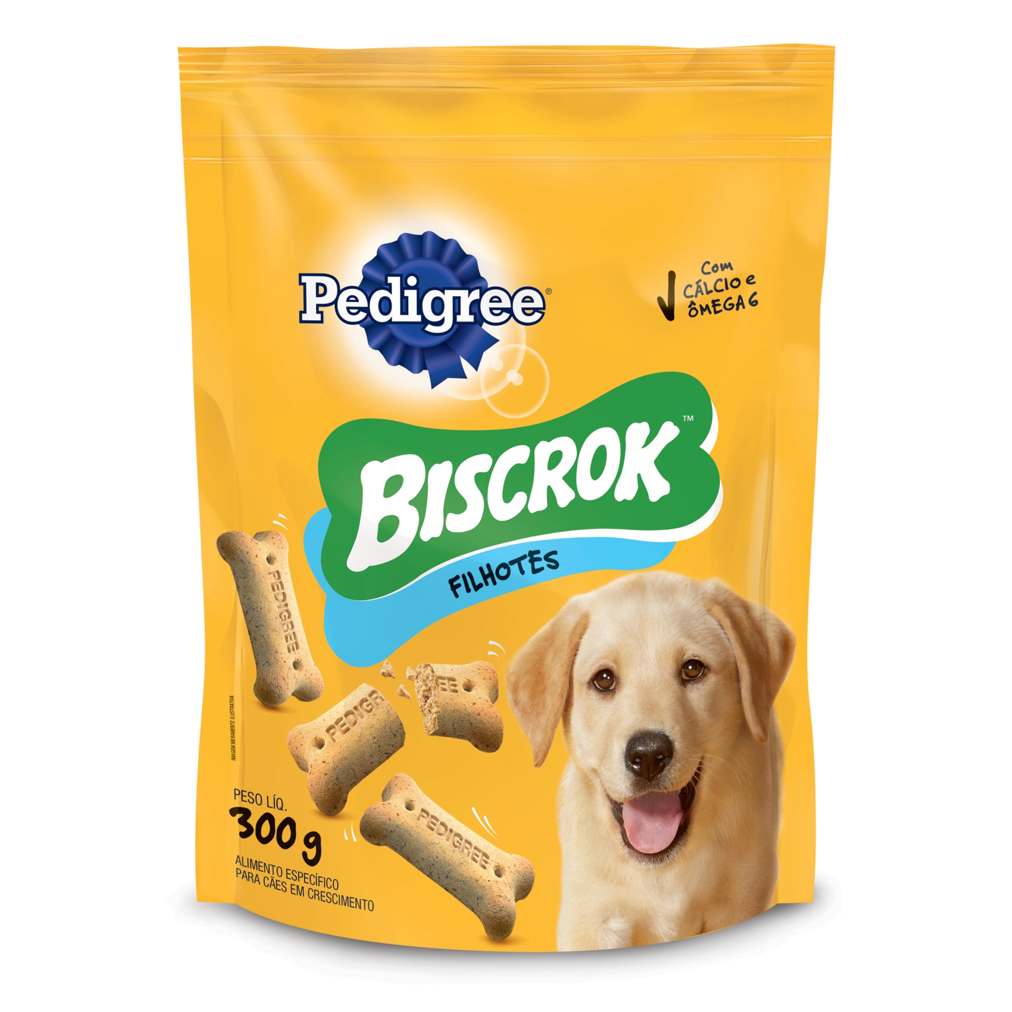 Biscoito Biscrok Pedigree Sc 300g