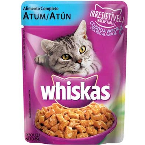 Racao Adulto Whiskas 85g