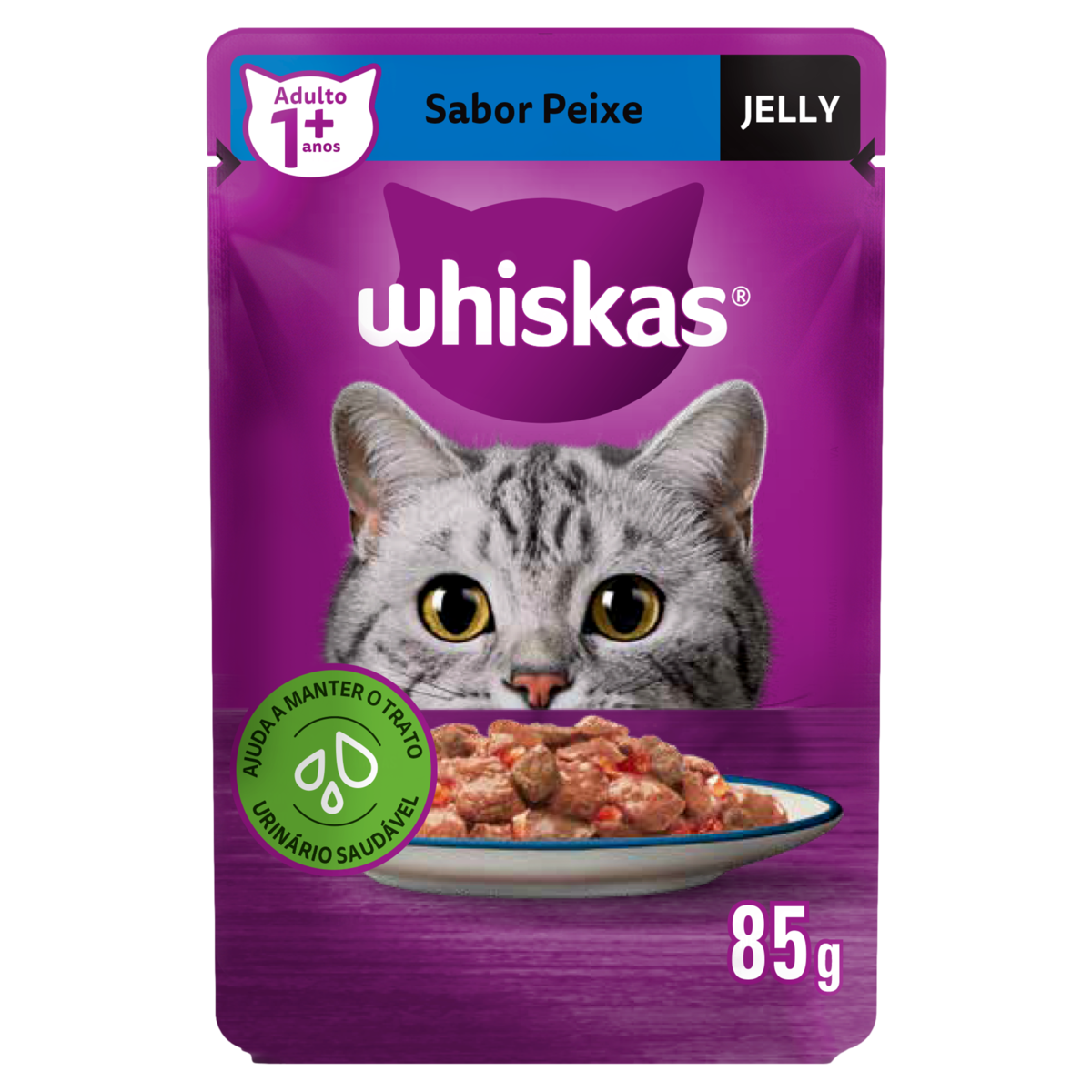 Racao Adulto Whiskas 85g