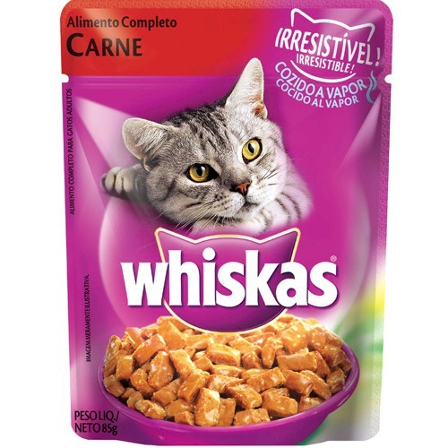 Racao Adulto Whiskas 85g