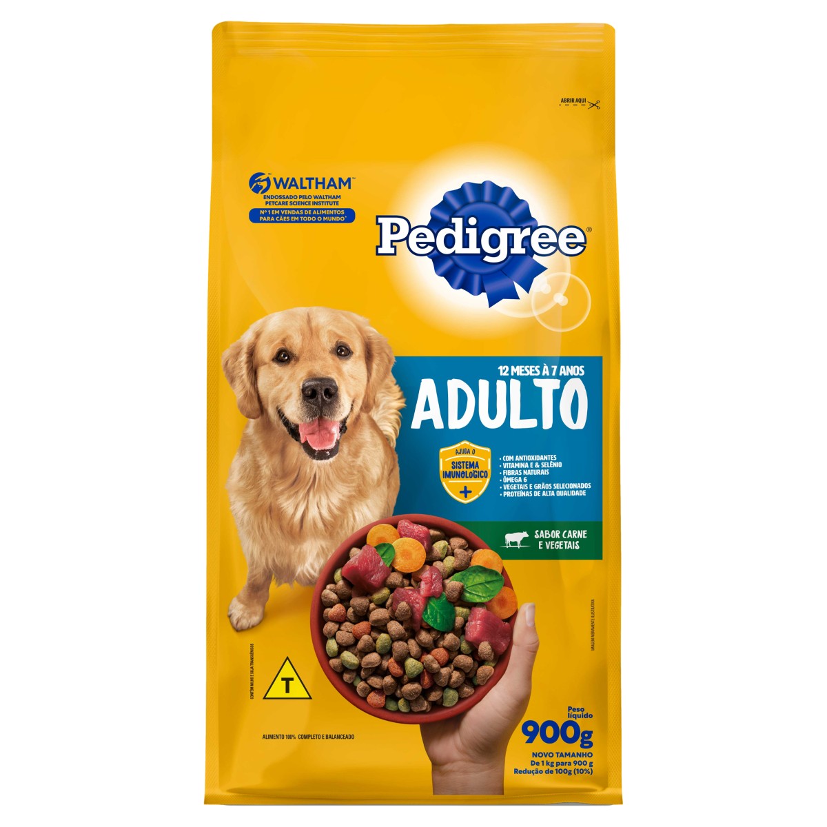 Racao Pedigree Sc 900g