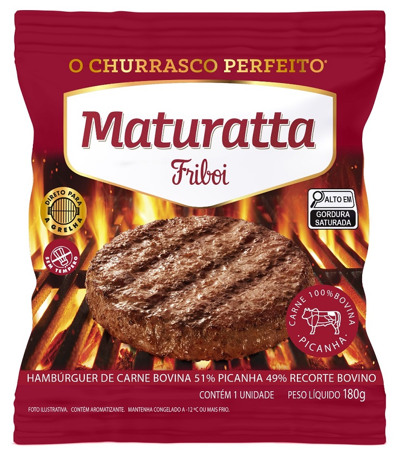 Hamburguer Maturatta Friboi 180g