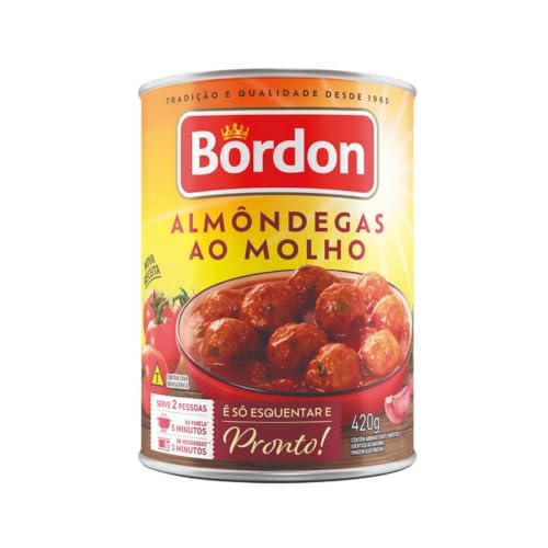 Almondegas Ao Molho Bordon 420g