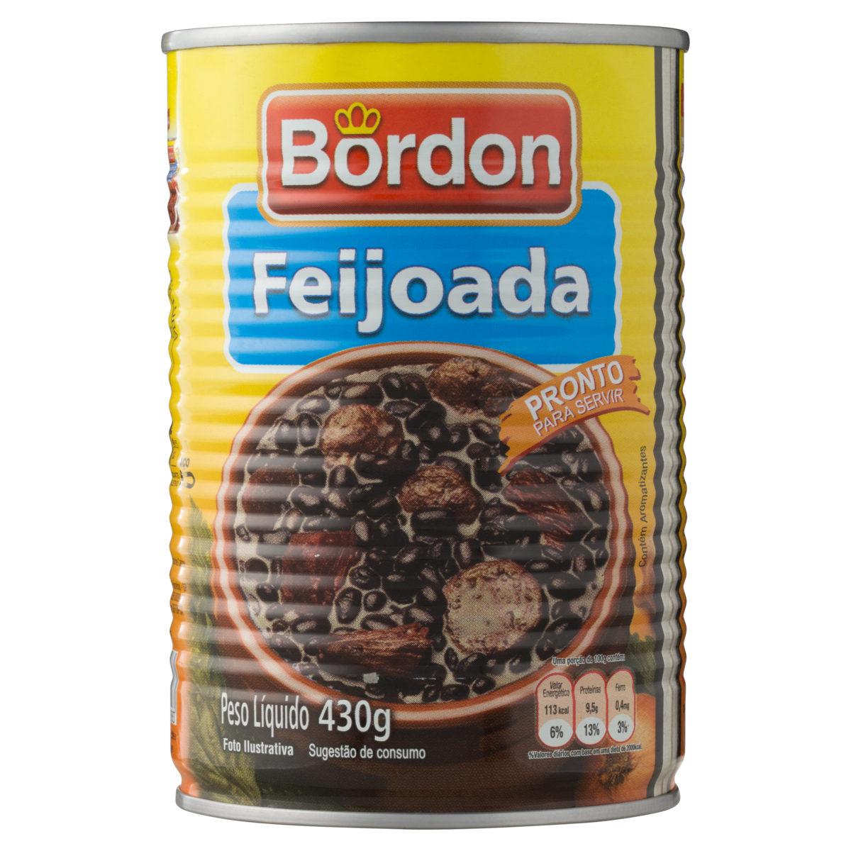 Feijoada Bordon Lt 430g