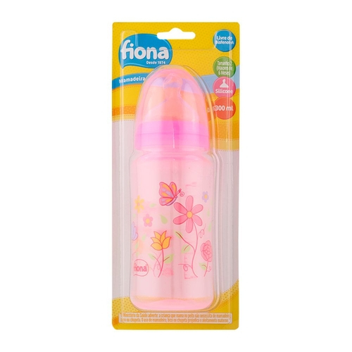 Mamadeira Orto Silicone Fiona 300ml