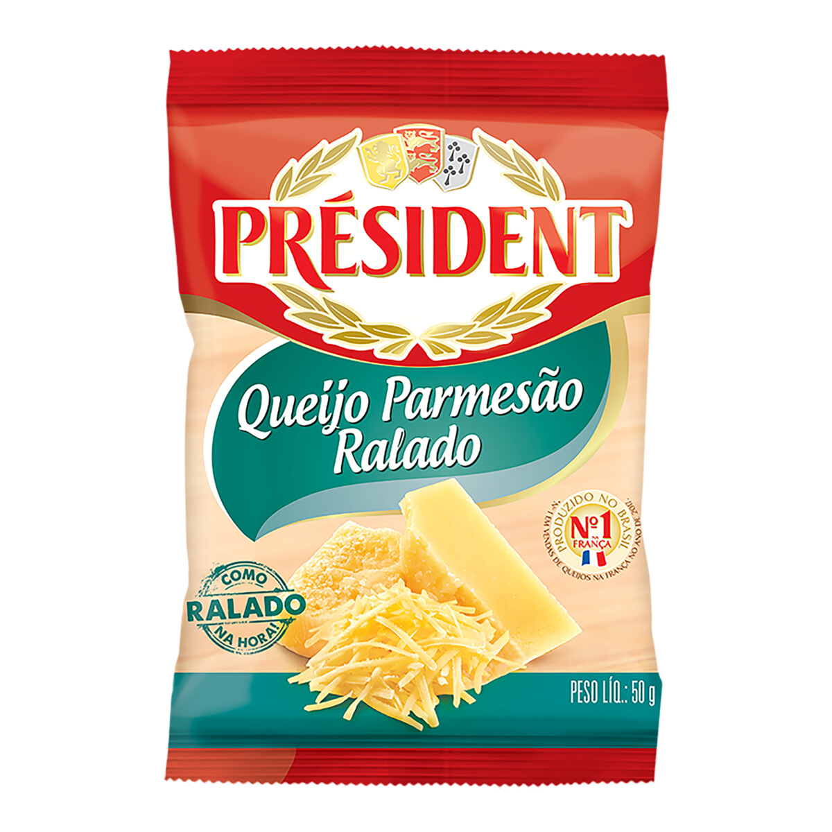 Queijo Ralado President 50g