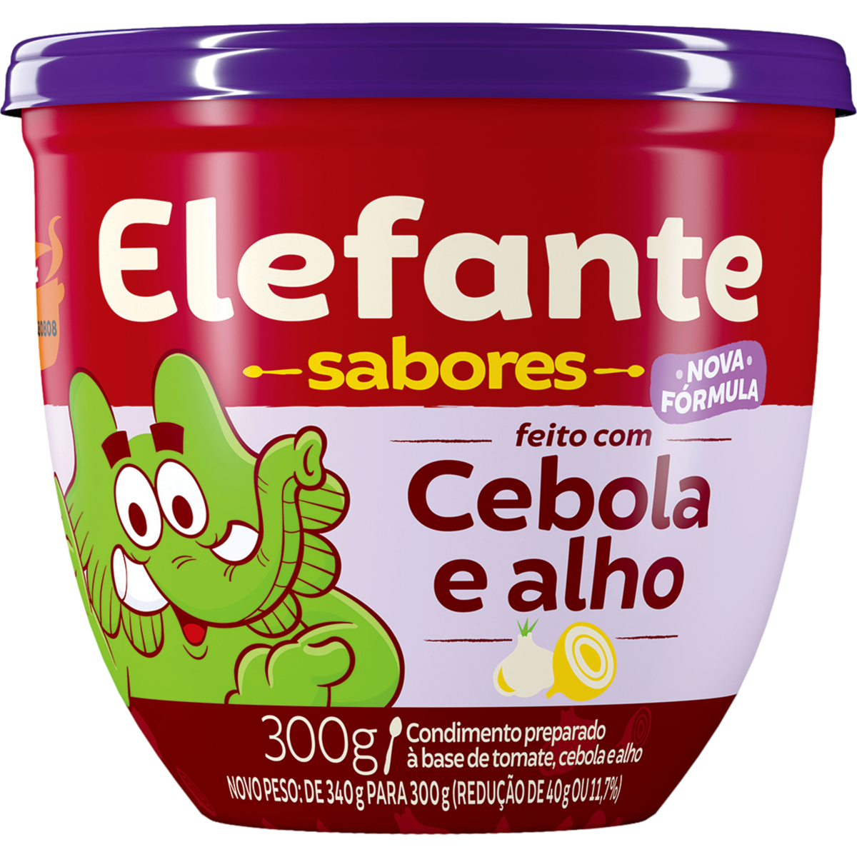 Extrato Tomate Elefante Pt 300g