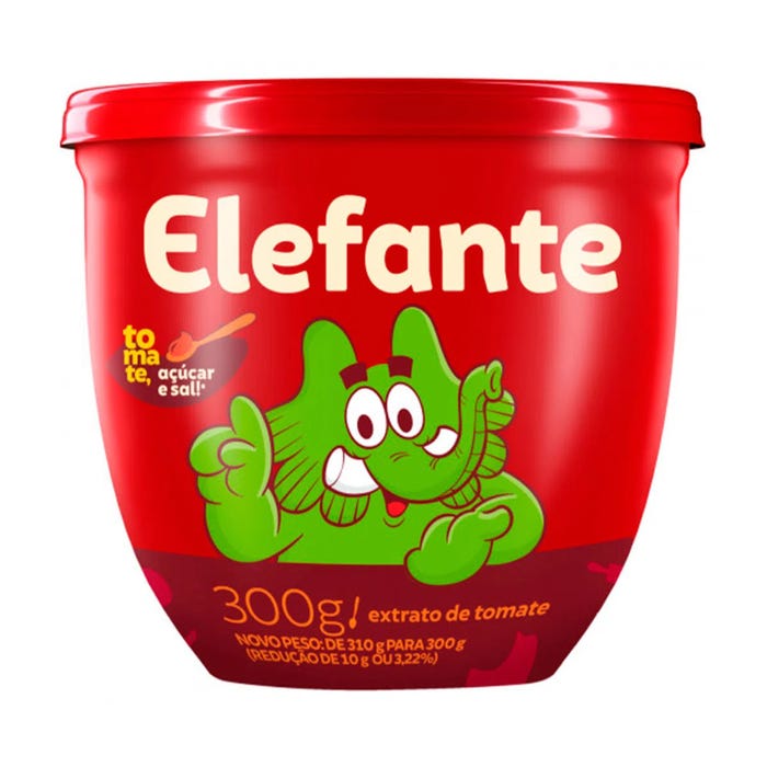 Extrato Tomate Elefante Pt 300g
