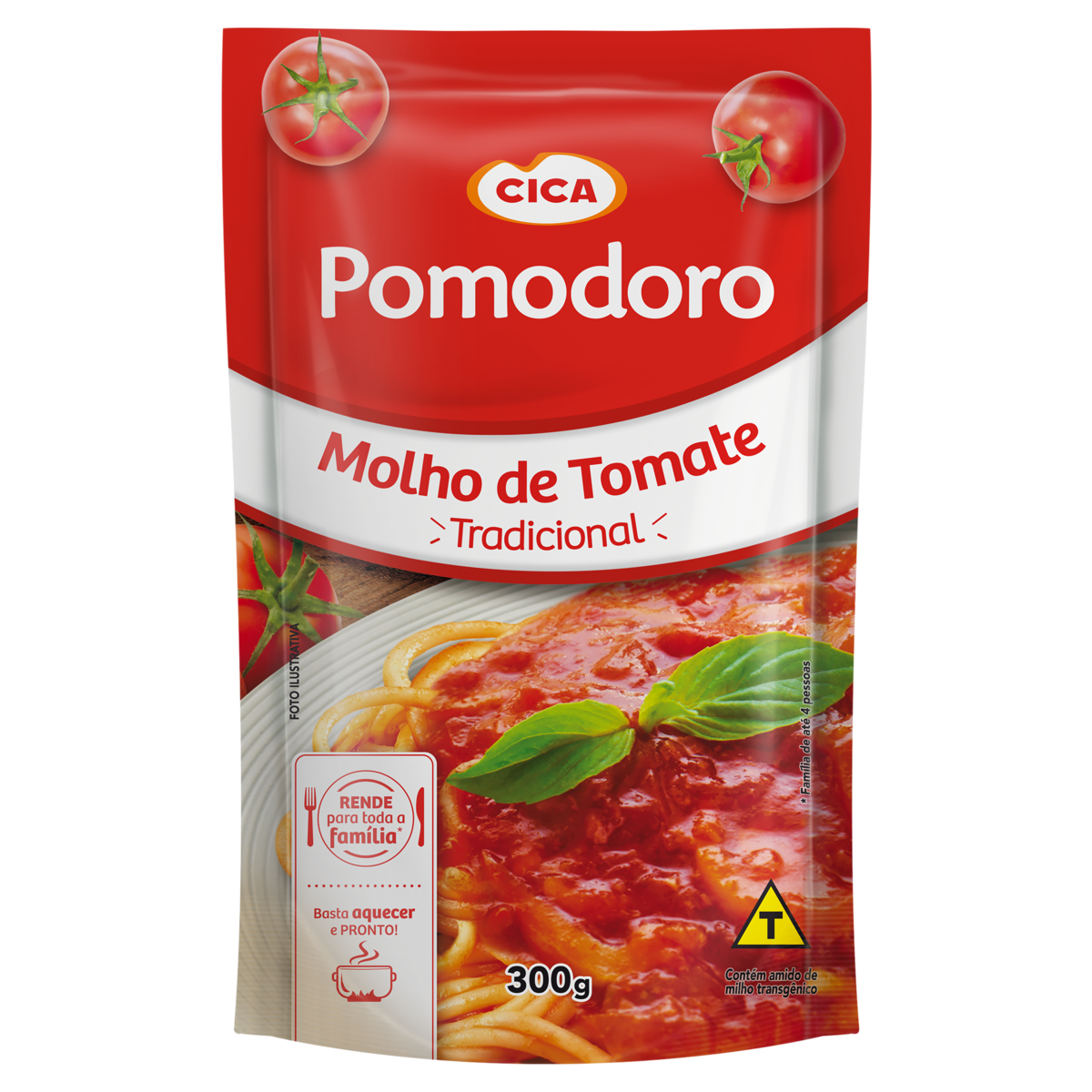 Molho Tomate Cica Pomodoro Sc 300g
