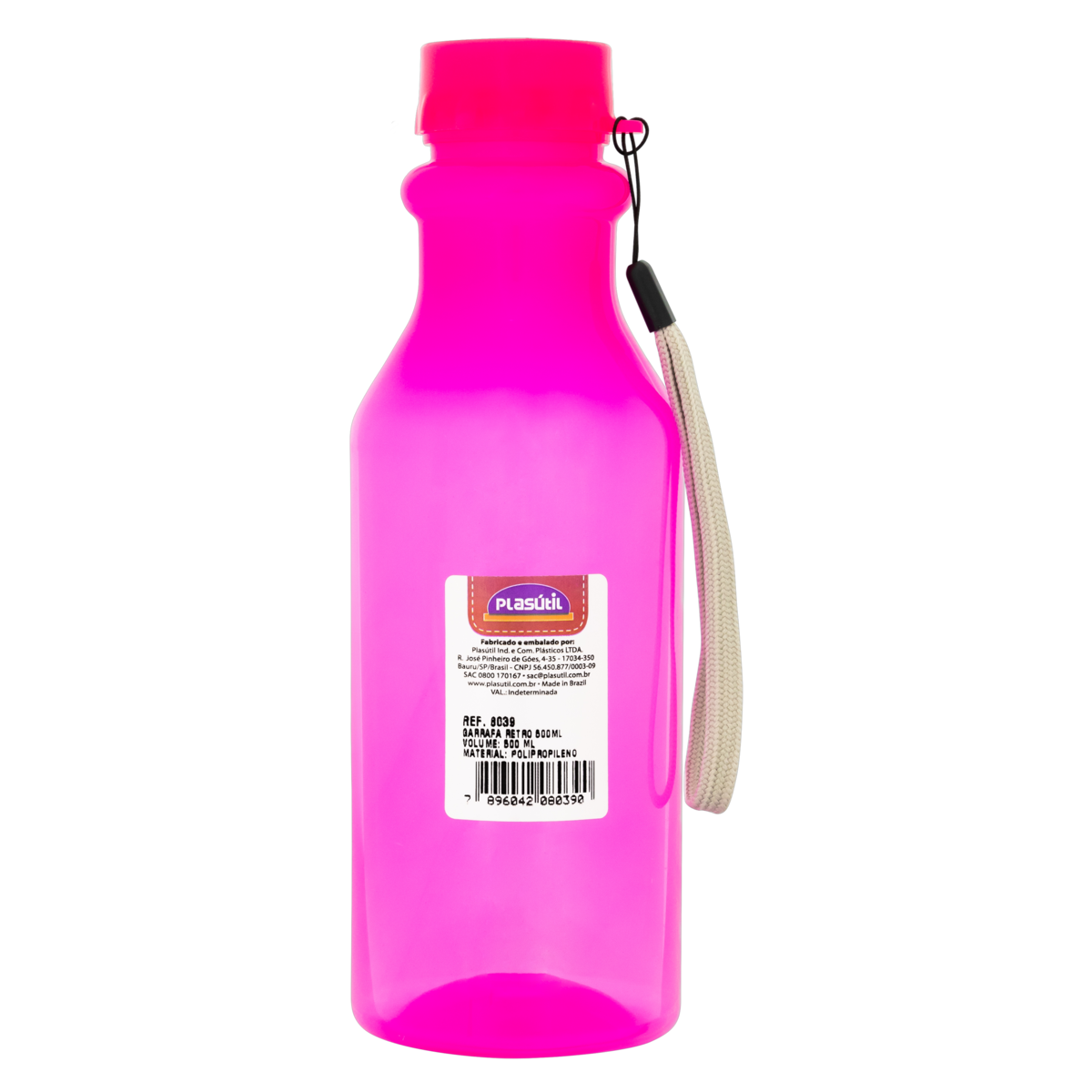 Garrafa Retro Plasultil 500ml