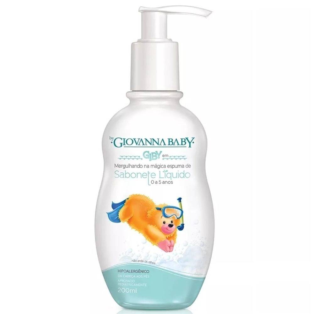Sabonete Liquido Giby Giovanna Baby 200ml