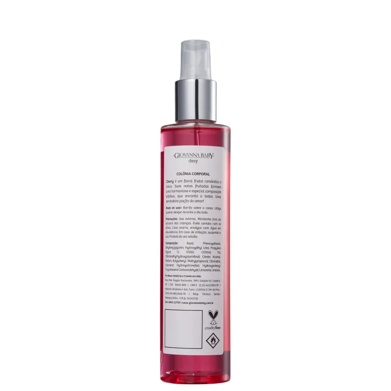 Body Splash Geovana Baby 260ml