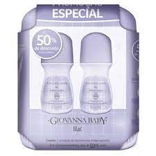 Kit Desodorante Rollon Giovanna Baby 50ml C/2