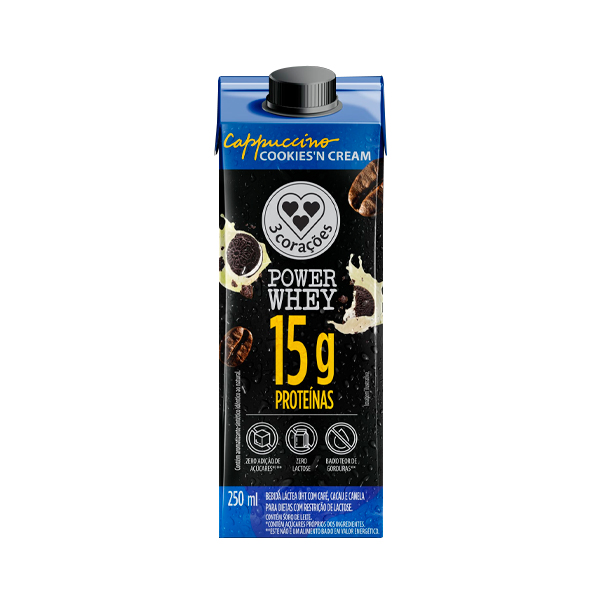 Cappuccino Power Whey 3 Coracoes 250g