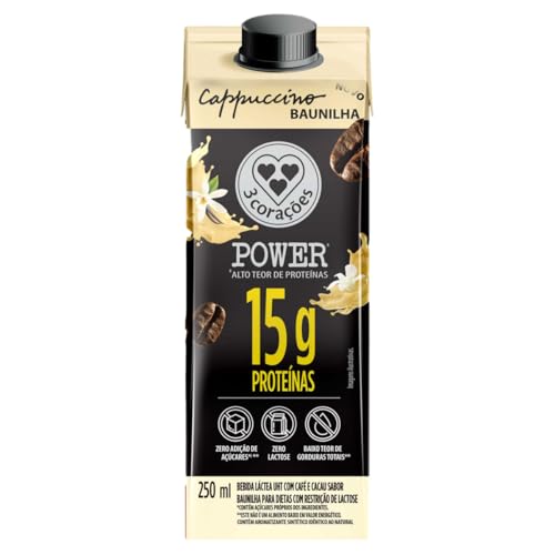 Cappuccino Power Whey 3 Coracoes 250g