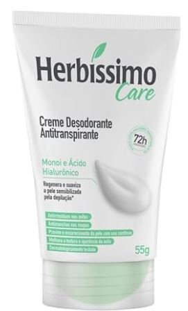 Desodorante Creme Herbissimo Bisnaga 55g