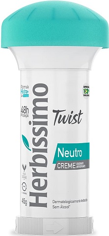 Desodorante Creme Twist Herbissimo 45g