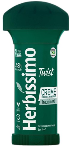 Desodorante Creme Twist Herbissimo 45g