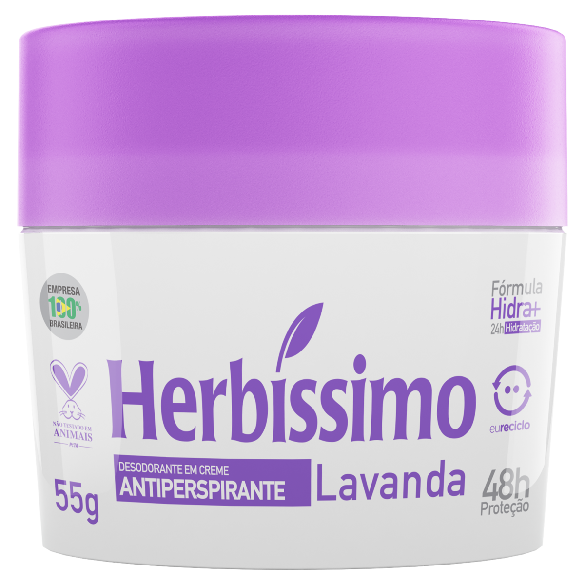 Desodorante Creme Herbissimo 55g
