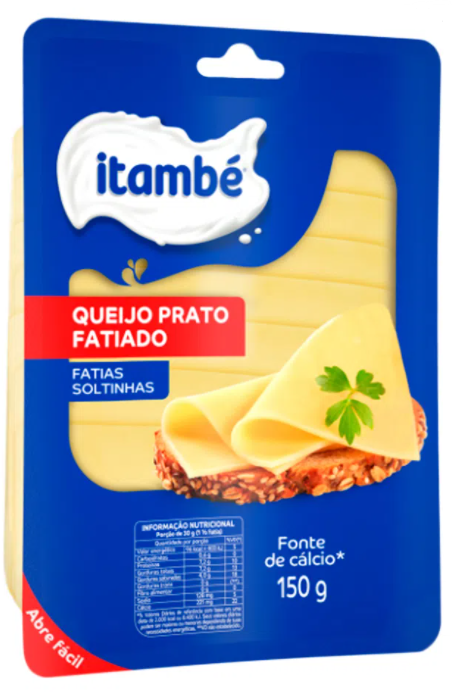 Queijo Prato Itambe 150g