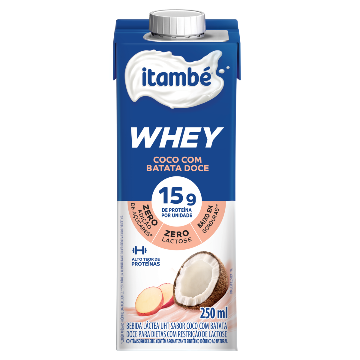Bebida Lactea Whey Itambe 250ml
