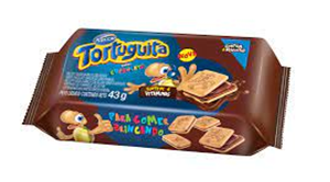 Biscoito Recheado Tortuguita 43g