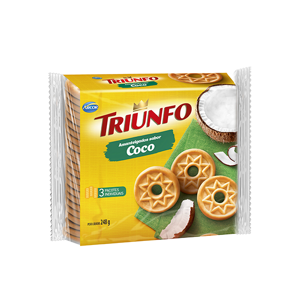 Biscoito Amanteigado Triunfo 248g