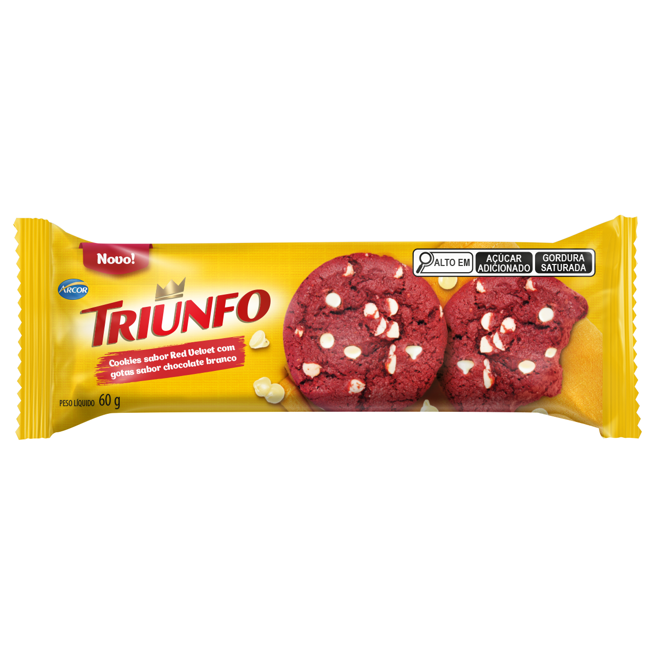 Biscoito Cookies Triunfo 60g