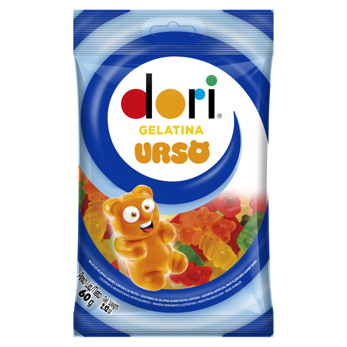Bala Gelatina Dori 60g