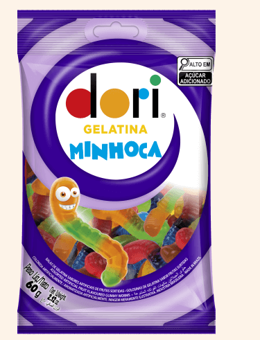 Bala Gelatina Dori 60g