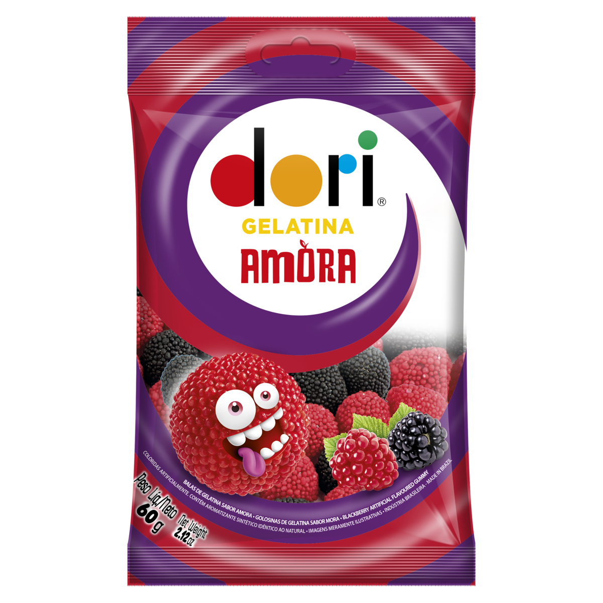 Bala Gelatina Dori 60g