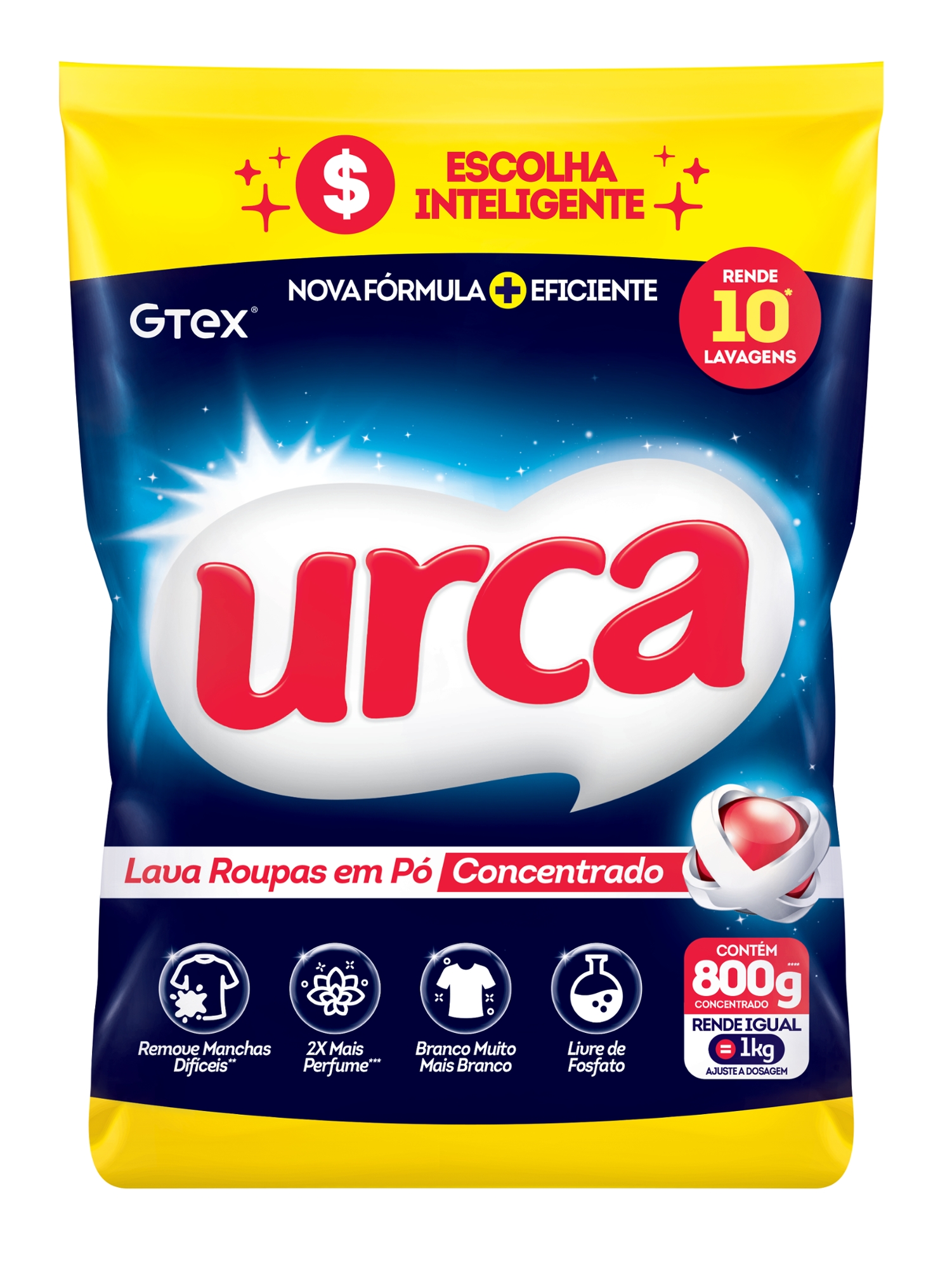 Lava Roupas Po Urca Sc 800g
