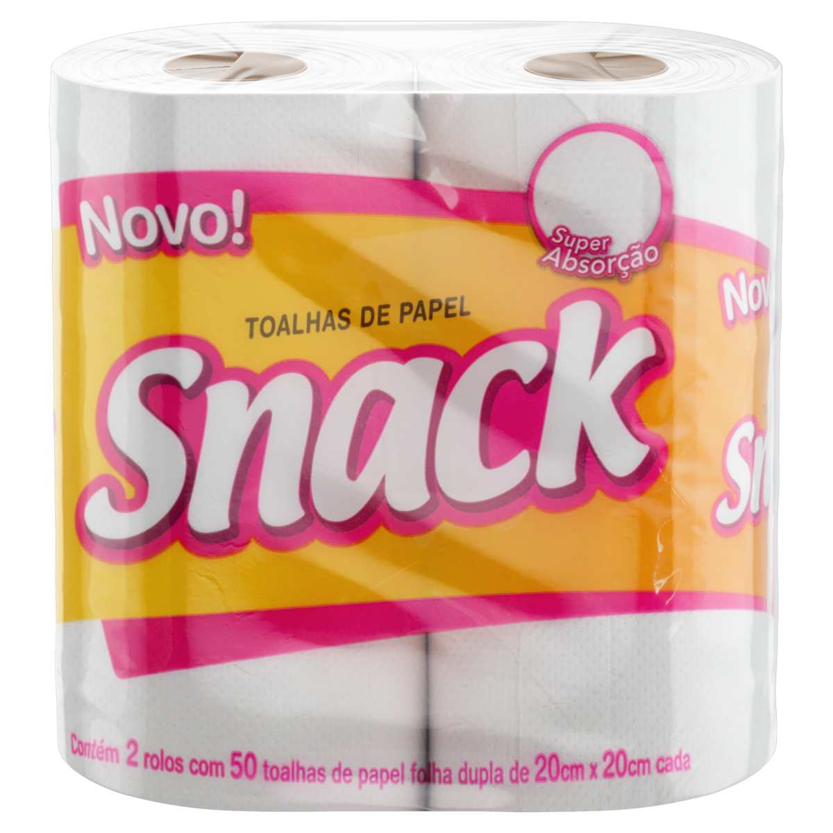 Papel Toalha Snack C/2