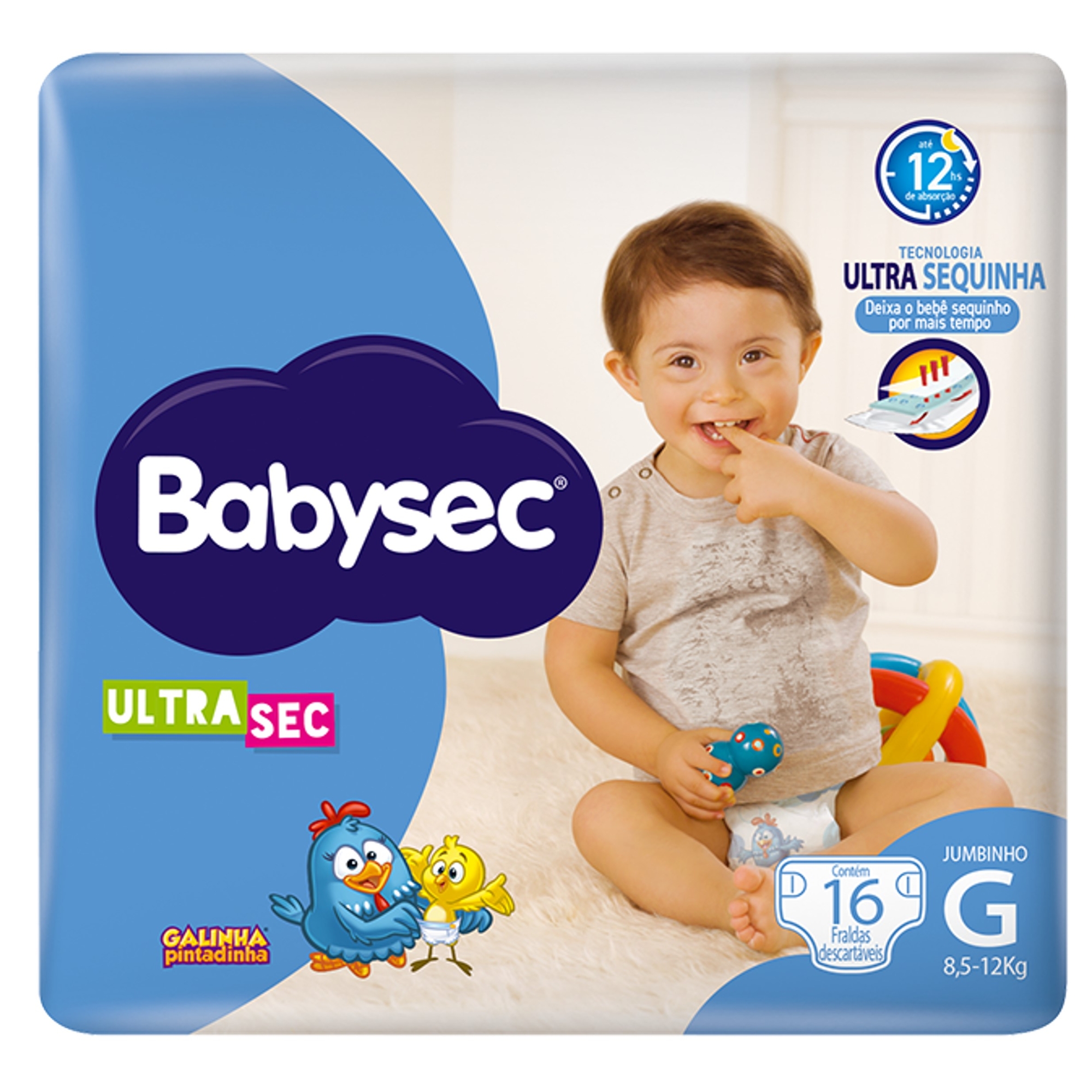 Fralda Descartavel Mastersoft g 8un