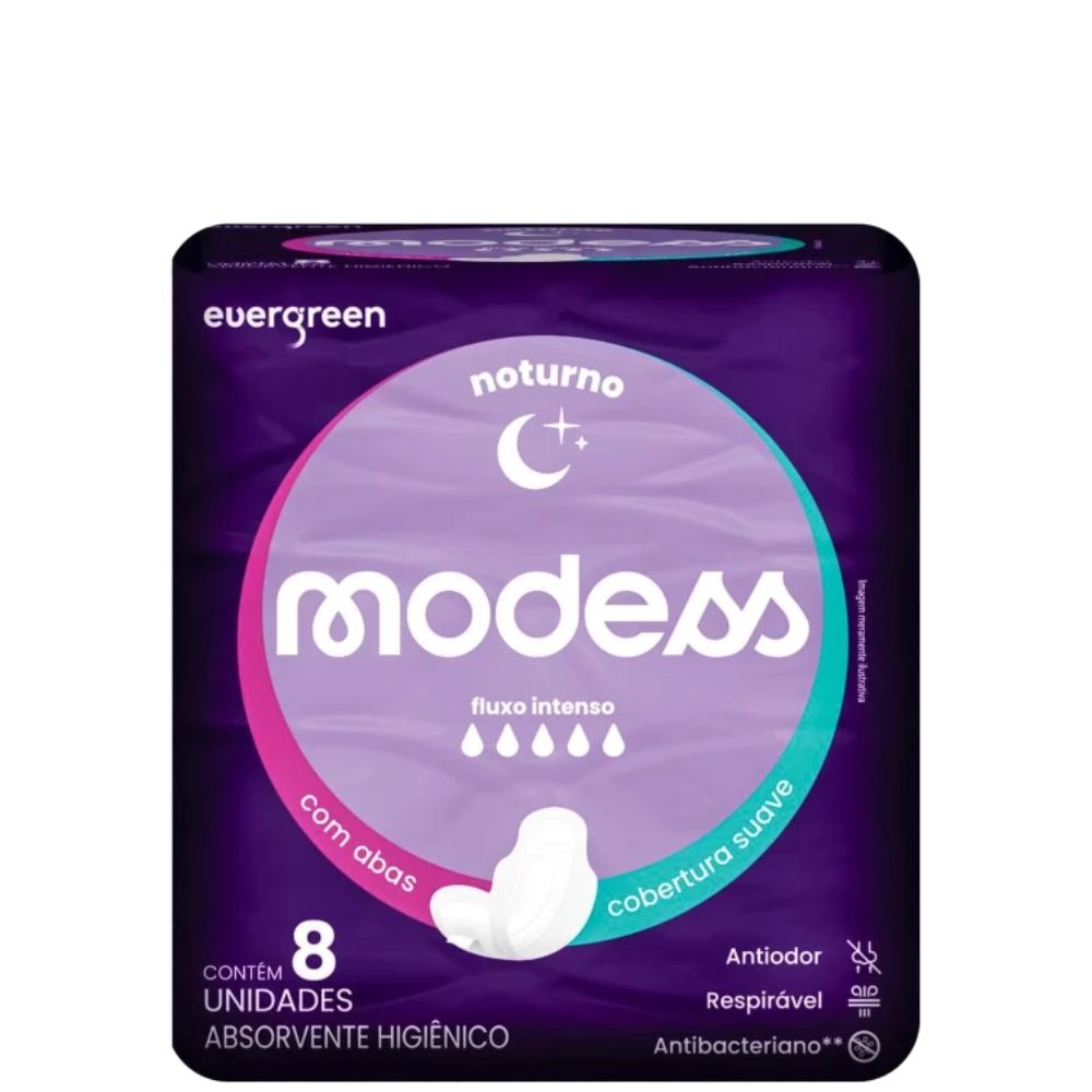 Absorvente Modes Noturno 8un