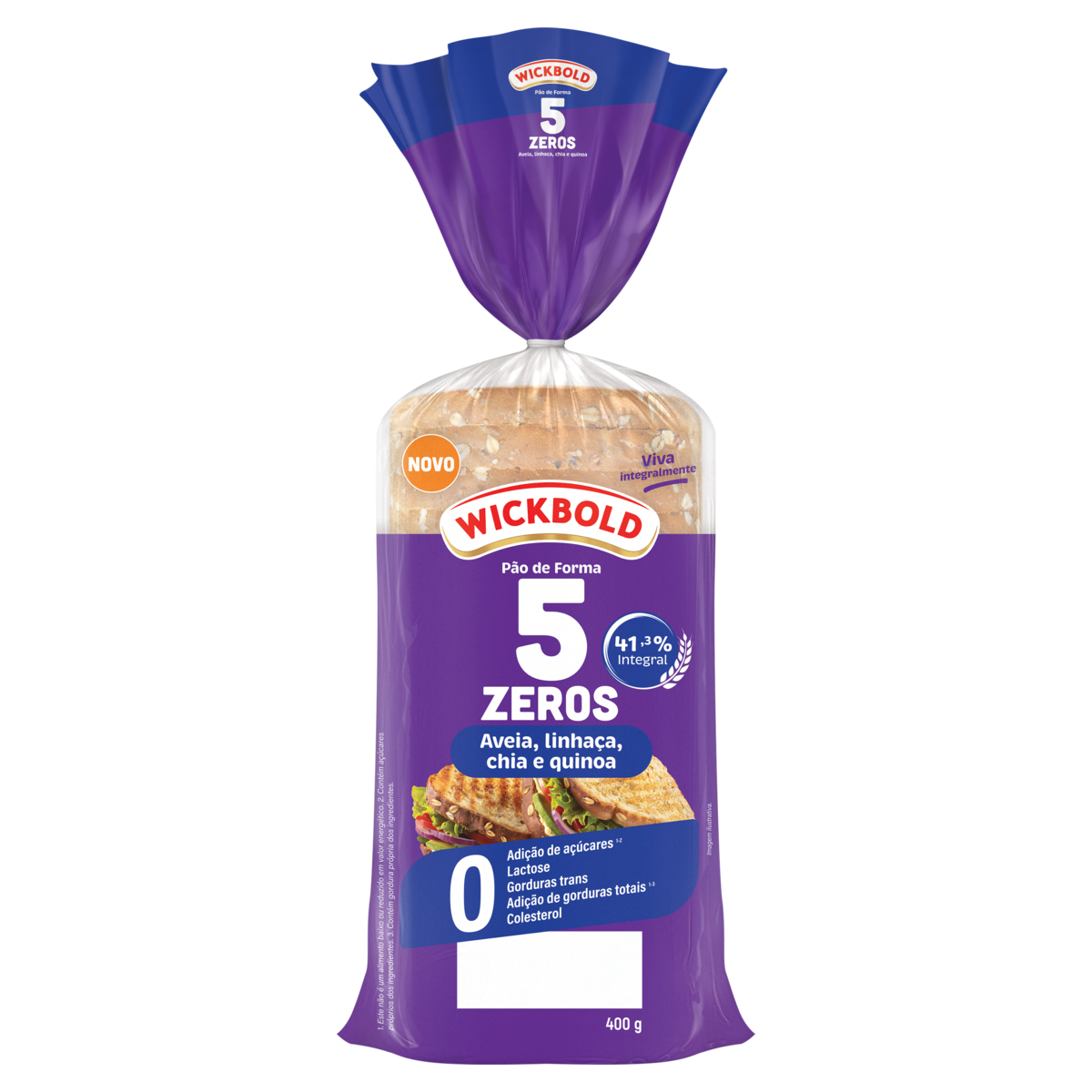 Pao Forma 5 Zeros Wickbold 400g