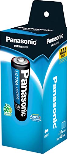 Pilha Panasonic Aaa/4 Palito Ultra Hyper