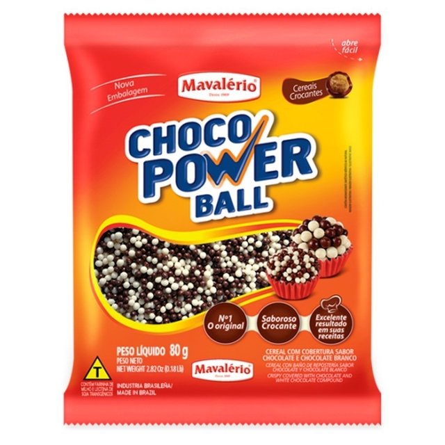 Cereal Choco Power Ball Micro Mavalererio 80g