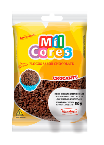 Flocos Crocante Mil Cores Mavalerio 150g